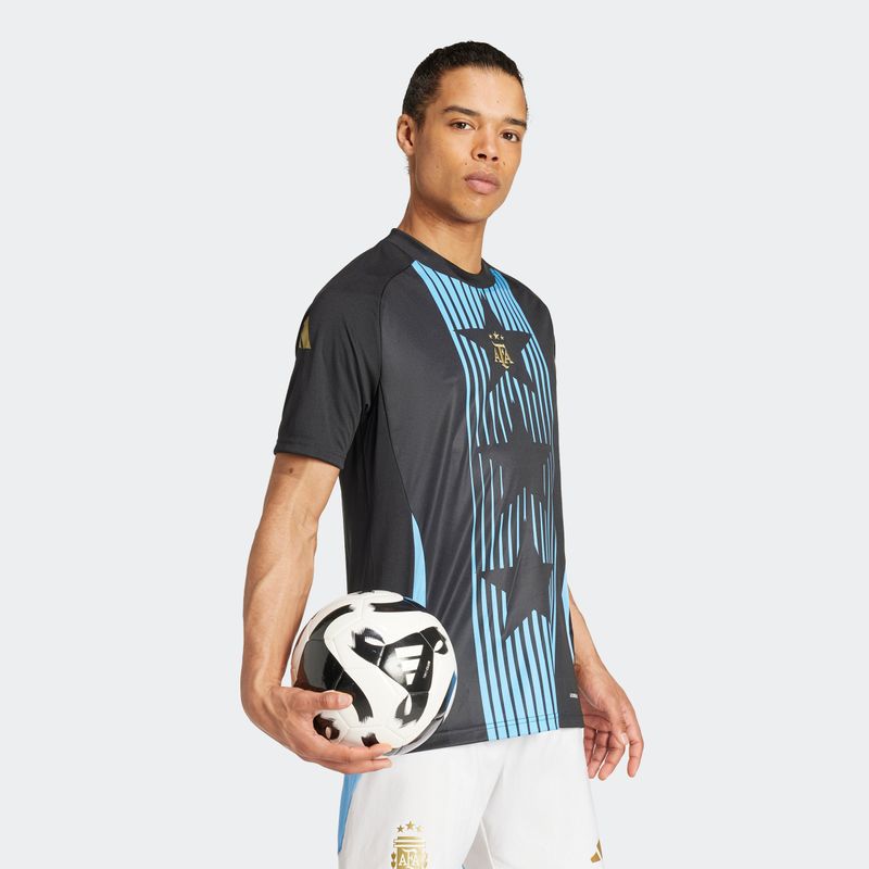 Camiseta-de-F-uacute-tbol-Prepartido-Argentina---4