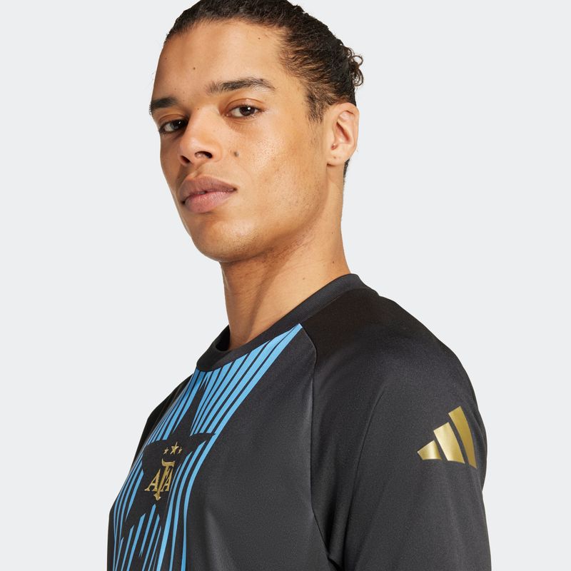 Camiseta-de-F-uacute-tbol-Prepartido-Argentina---5